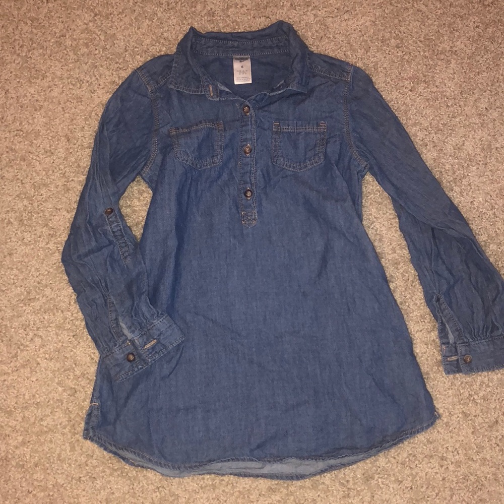 OshKosh Denim Dress size 6